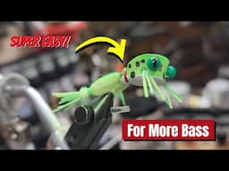 Foam & Bonnie Cord Frog Fly