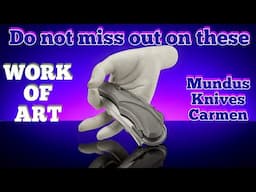 My favorite knife of  2025 & it’s only June! Mundus Knives Carmen. No hardware, all the class.