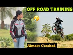 First Time Bike Se Jump Try kiya 😱 | Bal Bal Bachi 😮‍💨| First Off Road Track Experience