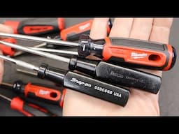 Long Shaft Full-handle Electronics Screwdriver: Is Snap On discontinued? Milwaukee on clearance!