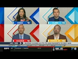 Around the Horn reacts to Jamal Murray makes NBA History in Nuggets Game 5 win over Clippers