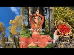 Cycle Syncing to the Luteal Phase | nutrition, herbs, and more for hormone balance