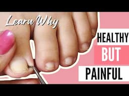 Super Deep Sidewall Cleaning to Relieve Pressure & Tight/Ingrown Toenail Prevention