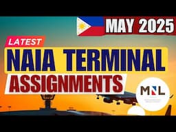 🔴HERE'S THE LATEST NAIA TERMINAL ASSIGNMENTS TO ALL ARRIVING AND DEPARTING PASSENGERS FOR MAY 2025