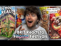 THIS IS INSANE! (BRIT Reacts to Filipino Festivals - Ati-Atihan, Pahiyas, Sinulog | Reaction)