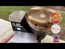Recteq Bullseye Deluxe Pellet Grill / Awesome Homemade Pizza! / Super Simple!