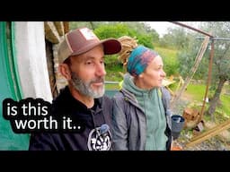 A CRAZY 24 HOURS on our OFF GRID HOMESTEAD in PORTUGAL (van life Europe)
