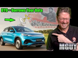 Spying machines: Chinese EVs BANNED from UK Military sites | MGUY Australia