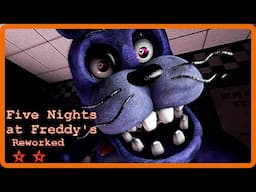 Five Nights at Freddy's Reworked Full Walkthrough Night 1-6 + Extra