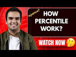 How Percentile Works? MHTCET 2025 Answer Key Normalization and Process - RG Lectures Physics 2025