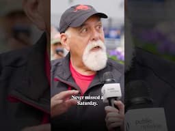 Randy's been to the track every Saturday for 30 years
