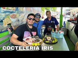 Los Mejores MARISCOS de Santa Rosa de Lima 🇸🇻 Cocteleria Iris 🤤