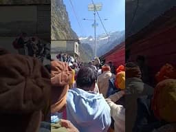 Rush dekho Yamunotri Dham Janki Chatti ke paas #yamunotridham