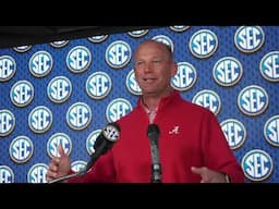 Kalen DeBoer press conference at SEC Spring Meetings | Alabama Football