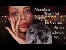 ASMR| TINGLIEST Trigger Word Assortment for the BEST SLEEP of Your Life (w/ Hand Movements)