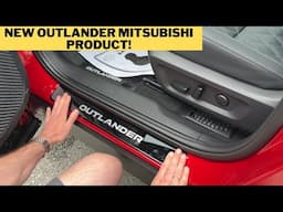 Installing 2025 Outlander Mitsubishi BLACK scuff plates (door sills)!