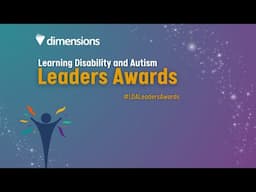 Learning Disabilities and Autism Leaders' Awards 2025