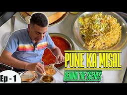 Ep 1  BTS Pune subscriber meetup | Misal at Shri Krishna, dinner at Vishnu ji ki rasoi