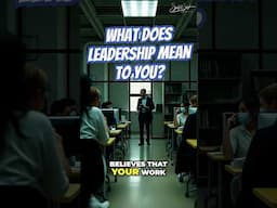 The Real Definition of Leadership (And it's NOT about titles or power)  #simerjeetsingh #shorts