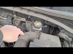 Kia Sportage 2015-2021 mass air flow sensor location