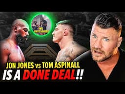 Jon Jones vs Tom Aspinall is a DONE DEAL!?! (BISPING REACTS)