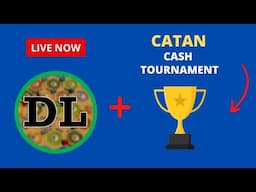 🔴LIVE - $$$ Day 1 Catan Cash Tournament!