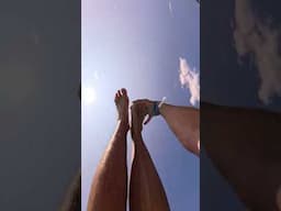 Diver Creates A Water Cyclone