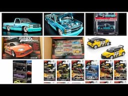 New Hot Wheels Fast and Furious 5 pack and Fast and Furious Silver Series 10 Pack, RLC Chevy 454 SS