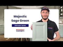 Majestic Sage Green Door Sample from Wholesale Cabinets' Ultimate Series