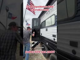 RV LIQUIDATION SALE: #ForestRiver #Cherokee #GreyWolf 26LK Rear Kitchen #TravelTrailer #rvforsale