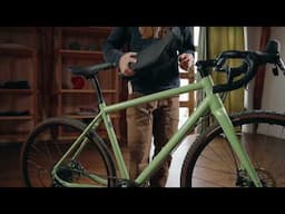 How to fit a frame bag | Hoja Frame Bag | Fjällräven