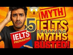 5 IELTS SPEAKING MYTH Busted! (Beginners Must Watch This)  #ieltsfree #ieltsathome