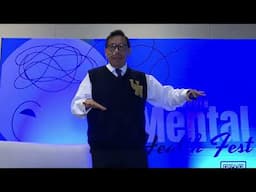 Eduardo Calixto en PENGUIN MENTAL HEALTH FEST.