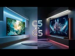 LG C5 vs G5 OLED 2025 ⚔️ Ultimate Showdown! Which OLED TV Should You Buy? 🤔