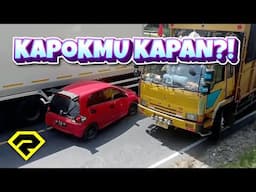 AKIBAT SOK NYALIP, Brio Merah Kena Batunya! 😱 MAMPOOSSS!
