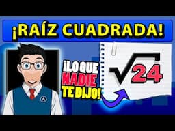 RAÍZ CUADRADA DESCOMPOSICION EN FACTORES PRIMOS (Desde Cero)