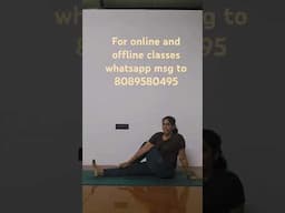 Day 9 of 21 days of yoga, Seated twisting pose, vakrasana twisting, yoga for diabetes and back pain