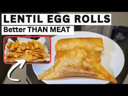 DELICIOUS Crispy Vegan Egg Rolls | Easy Plant-Based Recipe