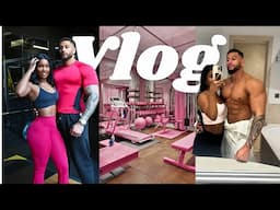 VLOG | PRODUCTIVE week. Work out with us!  - NEW GYM...