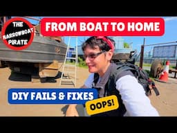 Boat DIY Fails & Fixes | Ceilings Fall, Pirates Rise