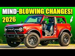 2026 Ford Bronco Has Competitors LOSING SLEEP!