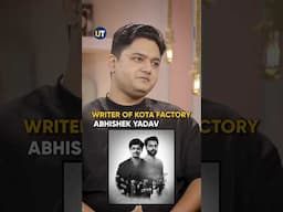 Kota Factory's Most Emotional Scene?🥺 Writer Breaks It Down! #podcast #shorts #kotafactory