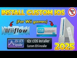 How to Install D2x Cios on the Wii in 2025 NO INTERNET (Recent Update)