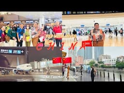 Fly with me to China! My 15th country | Raw Vlog