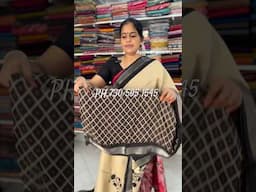Linen cotton sarees| Apavaranam | #shortsvideo #linensarees #festivalcollection