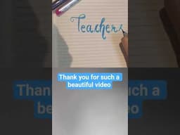 Thank you Learning_with_IshiMishi #calligraphy #calligraphyart