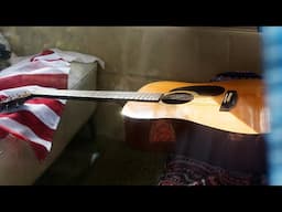 Acoustic Guitar Backing Track In A Major - On The Road