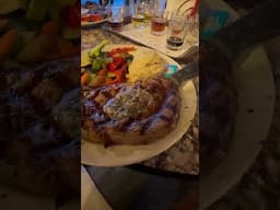 Brewery Review: Of course we had to try the Nutsac beer! And the ribeye steak was on point 👌 #foodie