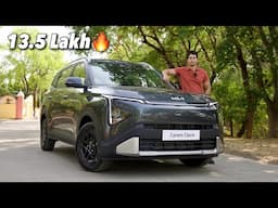 Innova se Jyada Maze Saste Me🔥 2025 Kia Carens Clavis HTK Review ( Most VFM )