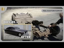 Grand Marquis Subframe Turns Packard Into Lead Sled | Full Custom Garage | Car Show